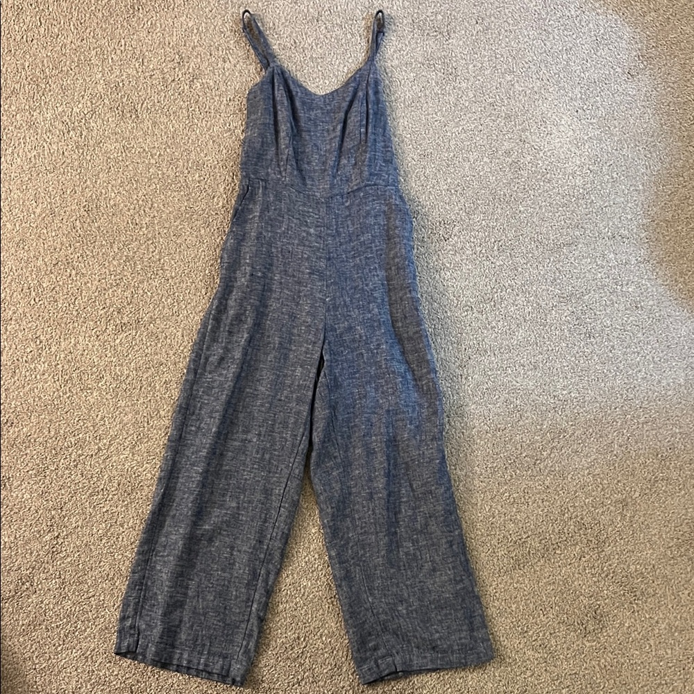 Old Navy Denim Blue Jumpsuit